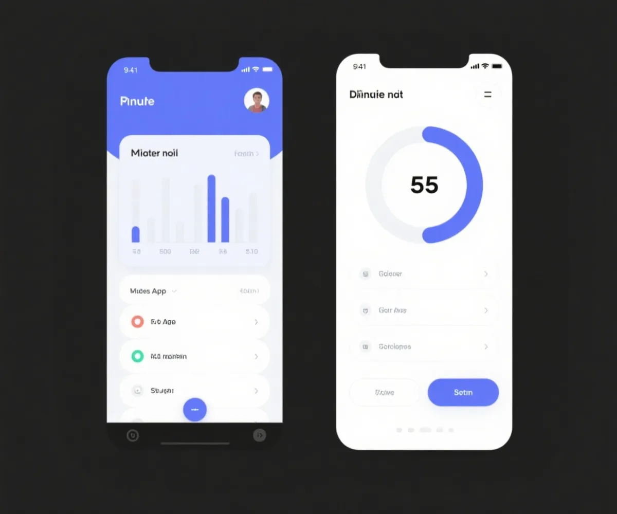 移动端界面示意