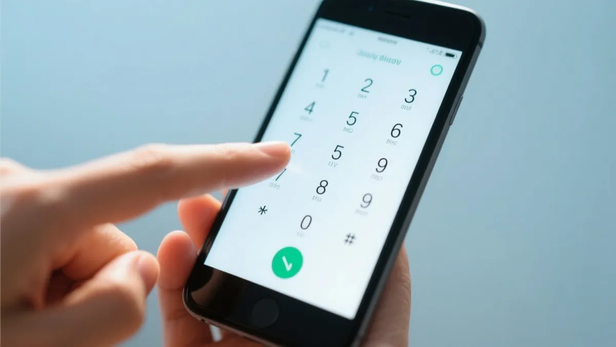 手机屏幕上的选号界面，AI给出备选，用户慎重调整